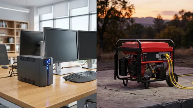 UPS یا ژنراتور؛ کدام بهتر است؟