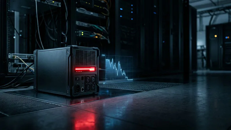 چرا UPS سریع خاموش میشود؟